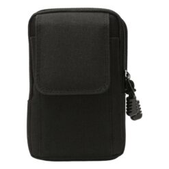 Sacoche ceinture homme tactique en toile Oxford, 18 x 12 cm, vue principale