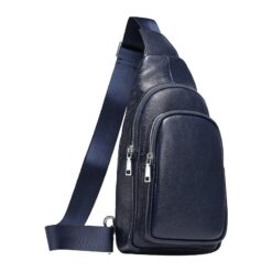 Sacoche homme cuir de vachette, bandoulière décontractée, 28 cm, vue principale