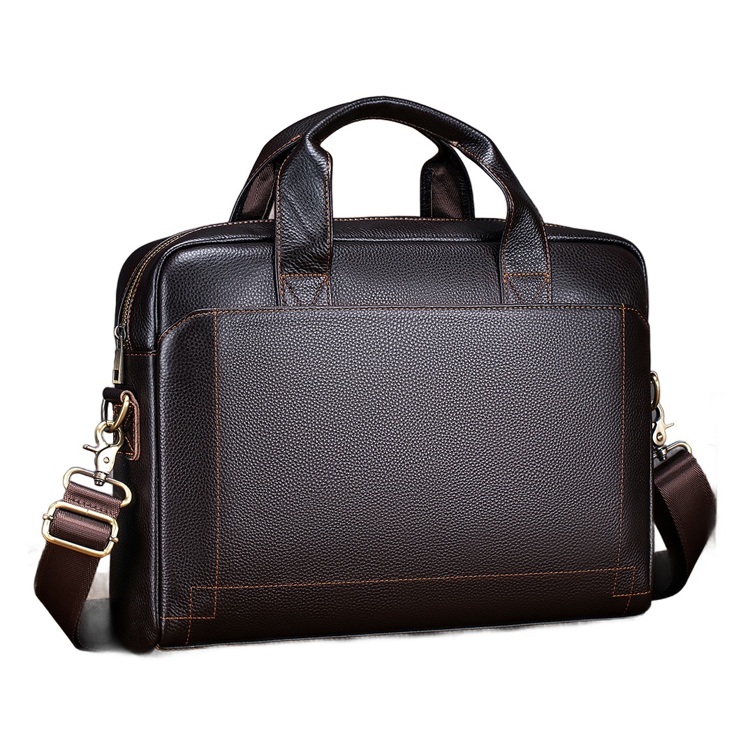 Sacoche homme cuir porte documents en peau de vache 1 Sacoche homme cuir porte documents en peau de vache, vue principale