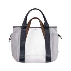 Sacoche ordinateur homme en toile déperlante, grande capacité, vue principale