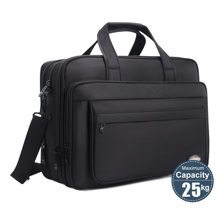 Sacoche ordinateur homme grande capacité en toile Oxford 1 Sacoche ordinateur homme grande capacité en toile Oxford, vue principale