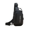 Sacoche poitrine homme antivol à coque, cadenas et port USB, vue principale