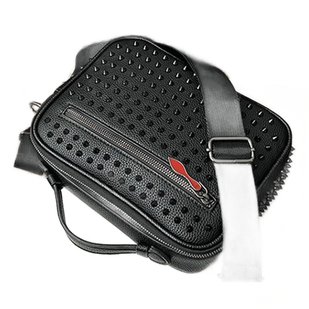 Sacoche poitrine homme en cuir PU, grande capacité, 31 x 28 cm 1 Sacoche poitrine homme en cuir PU, grande capacité, 31 x 28 cm, vue principale