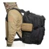 Sacoche tactique homme compacte Molle, 16 x 11 x 4 cm, vue principale