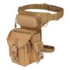 Sacoche tactique homme de cuisse a fixation par sangles, vue principale