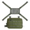 Sacoche tactique homme de poitrine, harnais chest rig Molle, vue principale