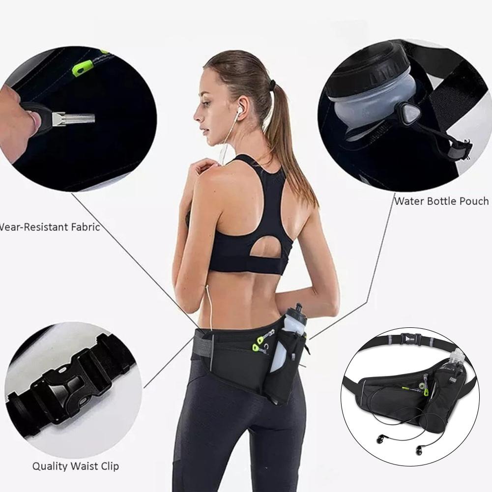 Sacoche tactique homme de sport avec porte bouteille, 150 g 5 Sacoche tactique homme de sport avec porte bouteille, 150 g, vue arriere