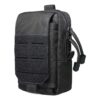 Sacoche tactique homme en nylon, format pochette molle, vue principale