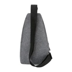 Sacoche tactique homme en toile Oxford, format banane plat, vue principale