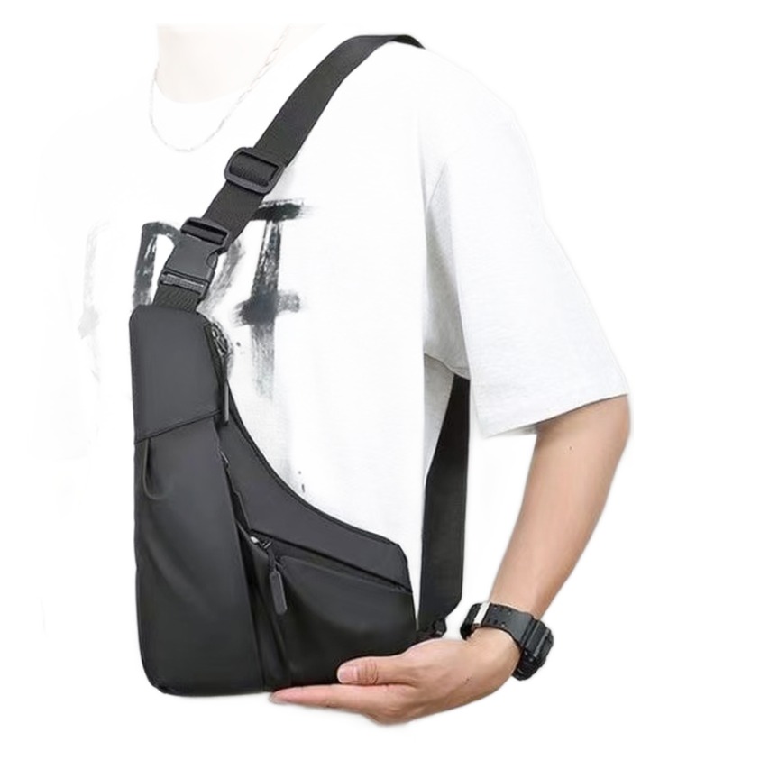 Sacoche tactique homme légère en nylon, sport 4 Sacoche tactique homme légère en nylon, sport, detail