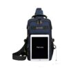 Sacoche tactique homme pliable en nylon souple, vue principale