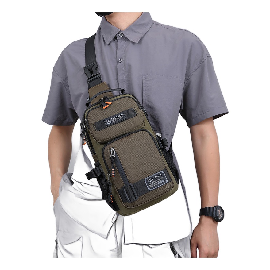 Sacoche tactique homme pliable en nylon souple 4 Sacoche tactique homme pliable en nylon souple, detail