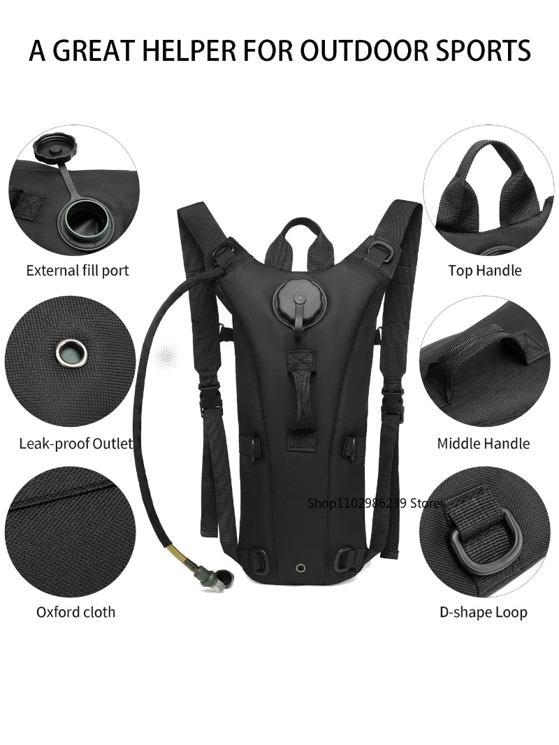 Sacoche tactique homme, sac tactique homme d hydratation pour course 4 Sacoche tactique homme, sac tactique homme d hydratation pour course, detail
