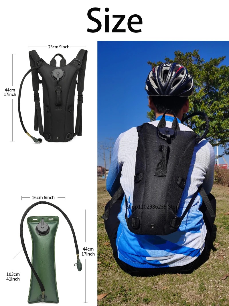 Sacoche tactique homme, sac tactique homme d hydratation pour course 6 Sacoche tactique homme, sac tactique homme d hydratation pour course, vue de profil