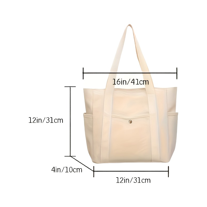 Tote bag homme en toile avec fermeture a glissiere 6 Tote bag homme en toile avec fermeture a glissiere, vue de profil