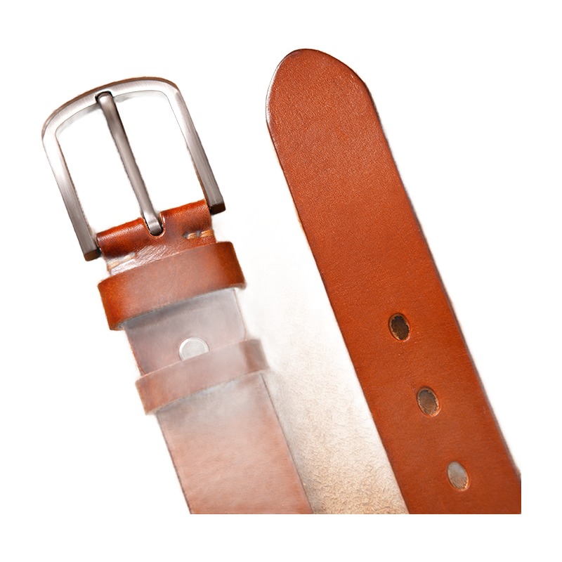 Ceinture cuir homme vintage, cuir de vache épais et boucle large 4 Ceinture cuir homme vintage, cuir de vache épais et boucle large, detail