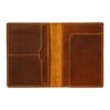 Porte-passeport cuir homme au fini vintage, six coloris, vue principale