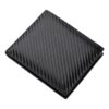 Portefeuille homme effet fibre de carbone, format deux volets, vue principale
