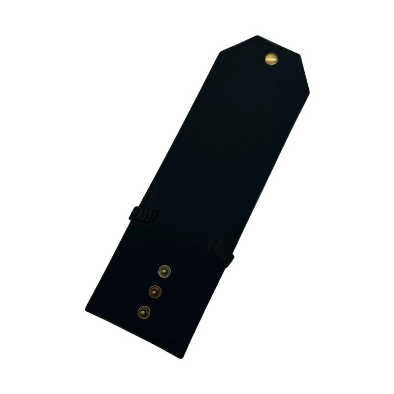 Portefeuille homme porte-billets enroulable à pressions 5 Portefeuille homme porte-billets enroulable à pressions, vue arriere