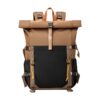 Sac à dos de voyage homme à rabat enroulable, 28 litres, vue principale