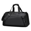Sac week end homme en nylon avec compartiment chaussures, vue principale