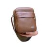 Sacoche bandoulière homme cuir PU, format vertical, vue principale
