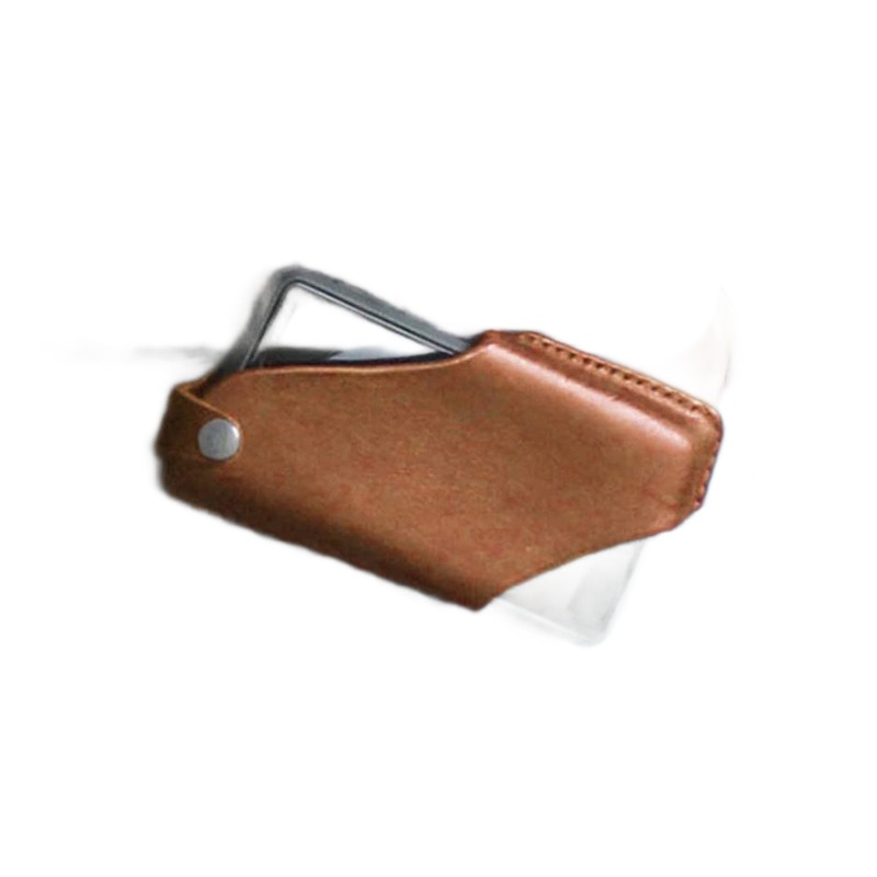 Sacoche ceinture homme étui téléphone vintage en cuir PU 4 Sacoche ceinture homme étui téléphone vintage en cuir PU, detail