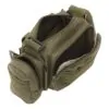 Sacoche ceinture homme tactique en nylon, portée taille ou épaule, vue principale