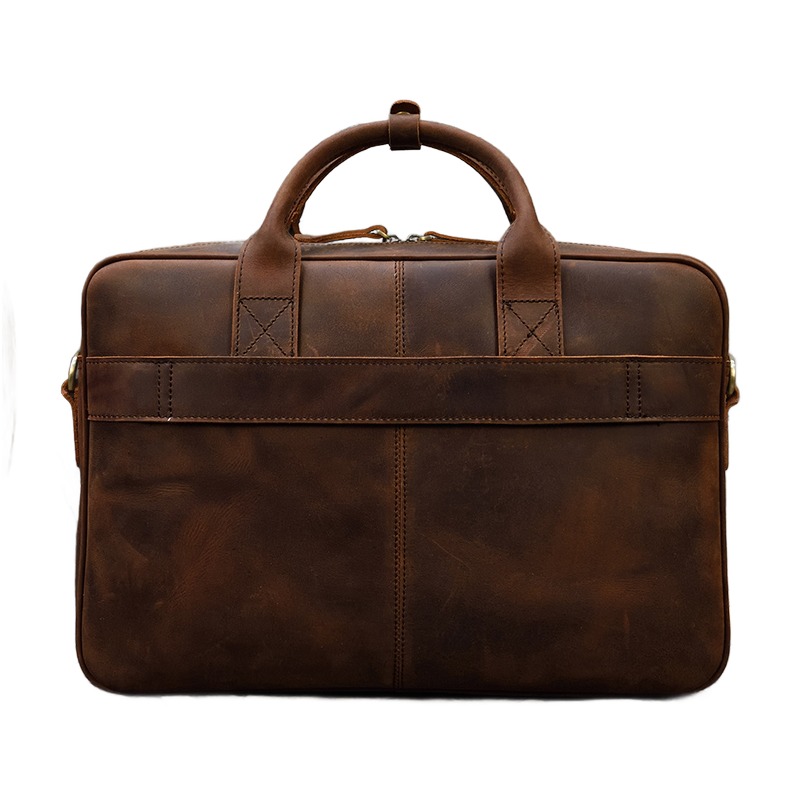 Sacoche ordinateur homme cuir Crazy Horse, porte-documents 15,6 pouces 1 Sacoche ordinateur homme cuir Crazy Horse, porte-documents 15,6 pouces, vue principale