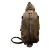 Sacoche poitrine homme cuir vieilli, cuir de vachette marron, vue principale