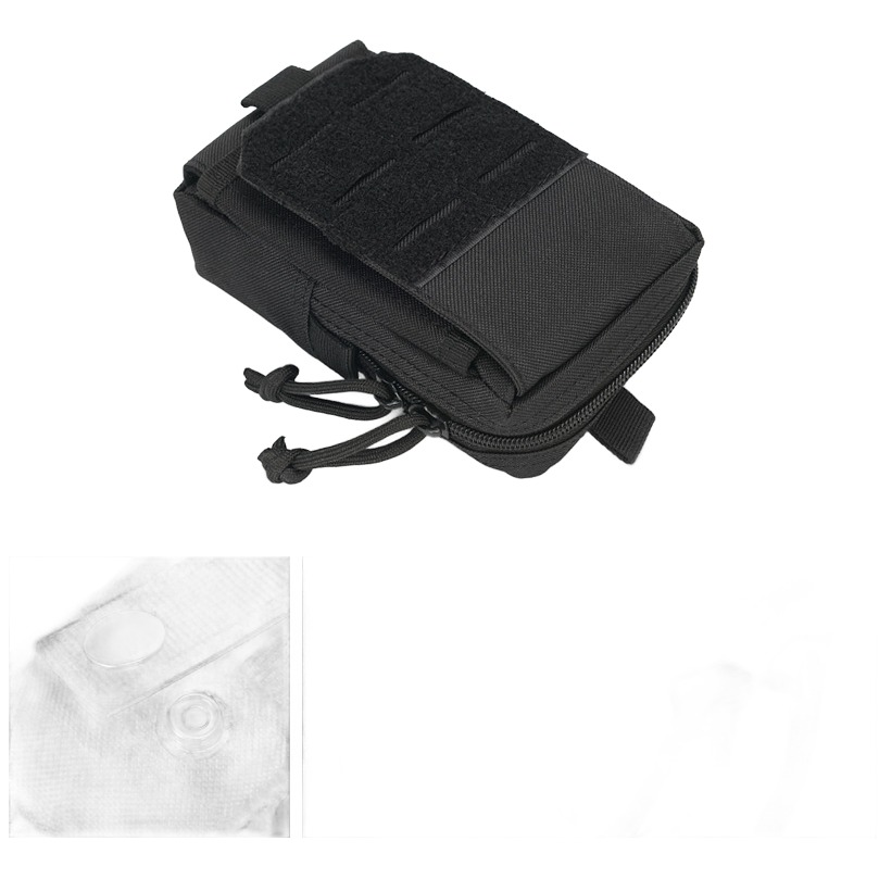 Sacoche tactique homme pochette verticale pour téléphone 3 Sacoche tactique homme pochette verticale pour téléphone, vue de face